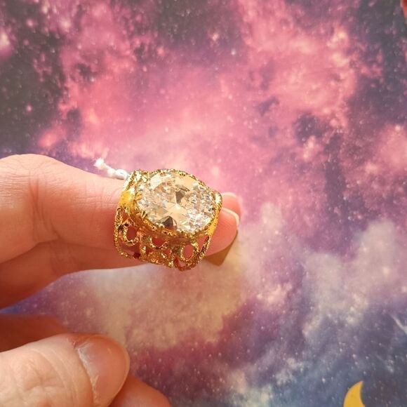 YAM 14K plated Silver Ring - Picture 3 of 16